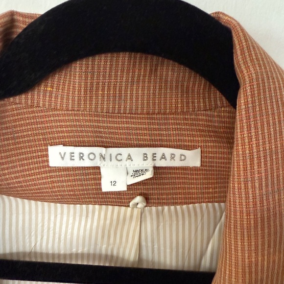Veronica Beard Brown Blazer with Gold Buttons - Picture 6 of 13